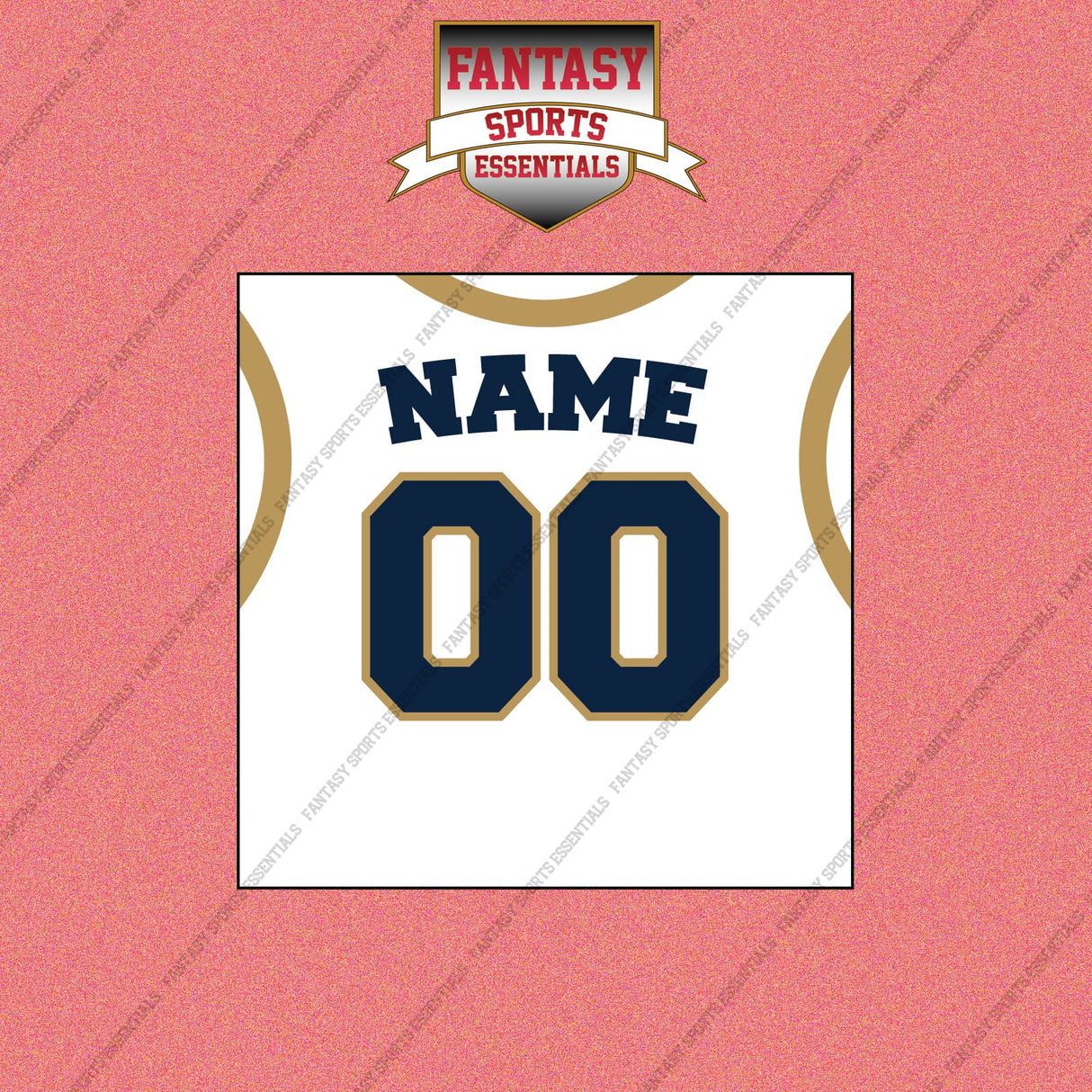 New Orleans Pelicans Personalized Current Away Jersey Wall Art Prints