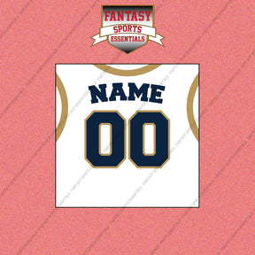 New Orleans Pelicans Personalized Current Away Jersey Wall Art Prints