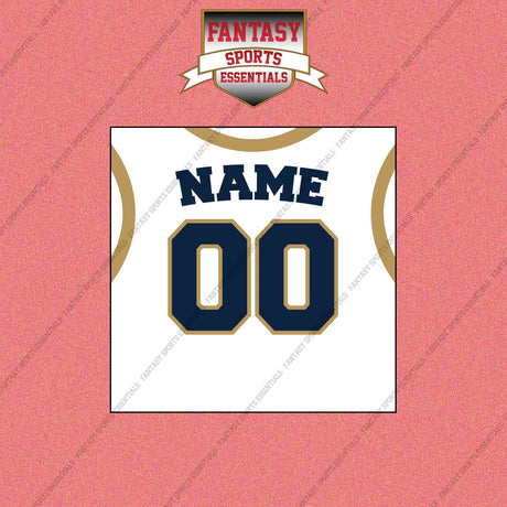 New Orleans Pelicans Personalized Current Away Jersey Wall Art Prints