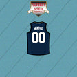 New Orleans Pelicans Personalized Current Home Jersey Car Decals