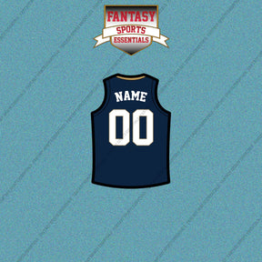 New Orleans Pelicans Personalized Current Home Jersey Car Decals