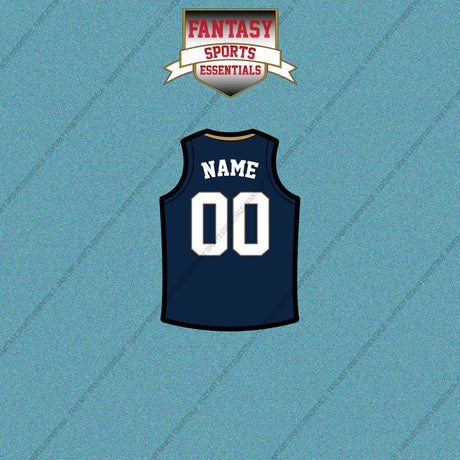 New Orleans Pelicans Personalized Current Home Jersey Car Decals