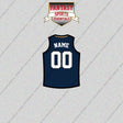 New Orleans Pelicans Personalized Current Home Jersey Glossy Stickers