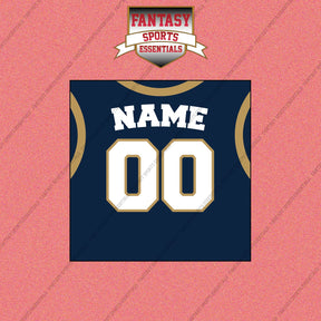 New Orleans Pelicans Personalized Current Home Jersey Wall Art Prints