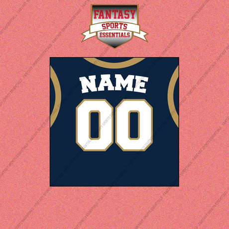 New Orleans Pelicans Personalized Current Home Jersey Wall Art Prints