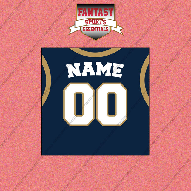 New Orleans Pelicans Personalized Current Home Jersey Wall Art Prints