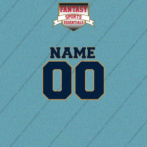 New Orleans Pelicans Personalized Current Name and Number Car Decals