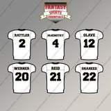 New Orleans Saints 2025 Away Jersey Magnets (Choose Your Player) Page 1
