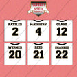 New Orleans Saints 2025 Away Jersey Wall Art Prints (Choose Your Player) Page 1