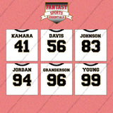 New Orleans Saints 2025 Away Jersey Wall Art Prints (Choose Your Player) Page 2