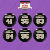New Orleans Saints 2025 Home Jersey Button Pins (Choose Your Player) Page 2