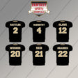 New Orleans Saints 2025 Home Jersey Magnets (Choose Your Player) Page 1
