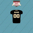 New Orleans Saints Personalized Current Home Jersey Car Decals