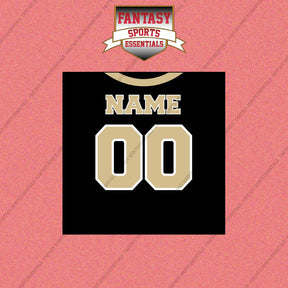 New Orleans Saints Personalized Current Home Jersey Wall Art Prints