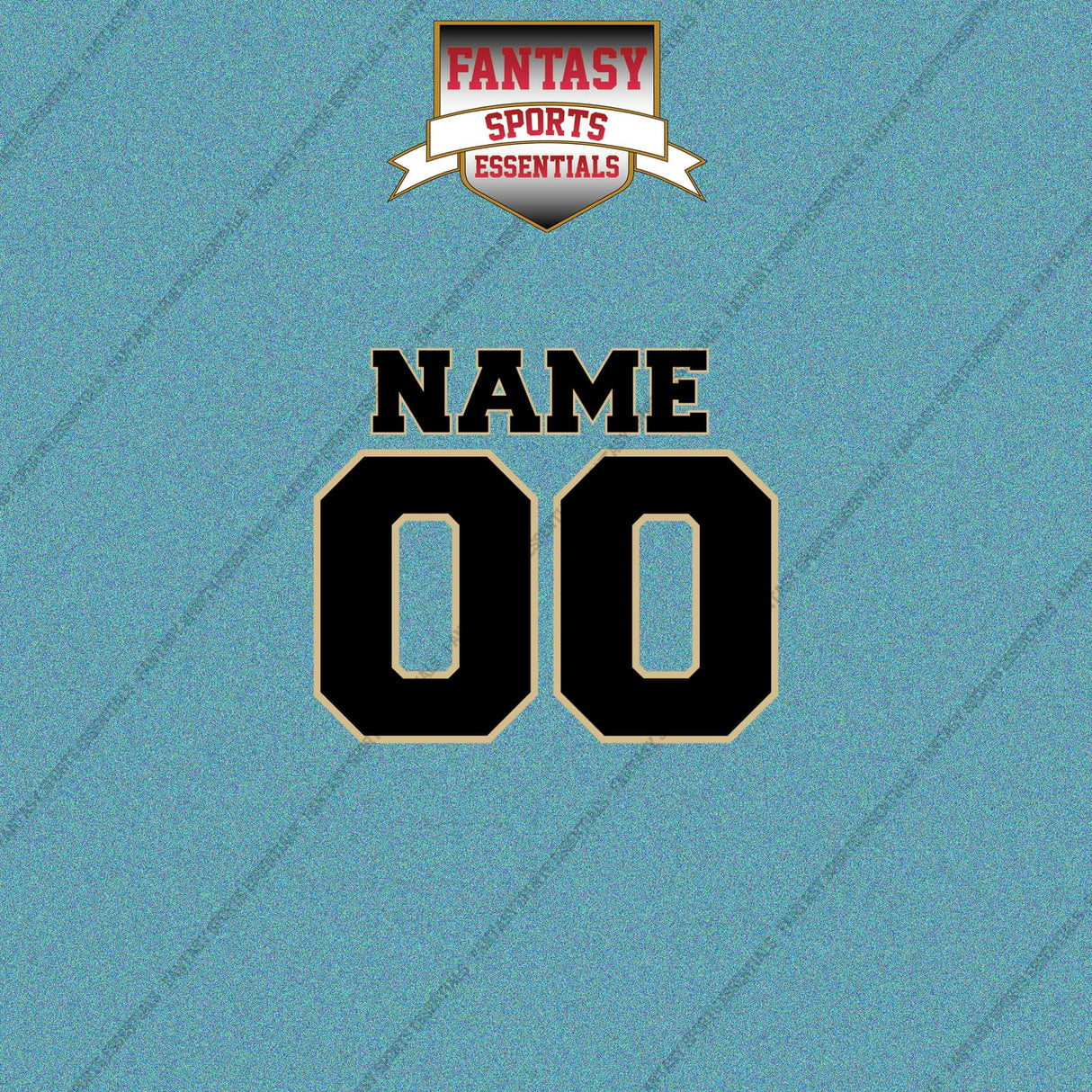 New Orleans Saints Personalized Current Name and Number Car Decals