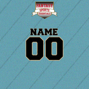 New Orleans Saints Personalized Current Name and Number Car Decals
