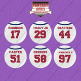 New York Giants 2025 Away Jersey Button Pins (Choose Your Player) Page 2