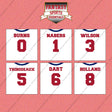New York Giants 2025 Away Jersey Wall Art Prints (Choose Your Player) Page 1