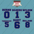 New York Giants 2025 Name and Number Car Decals (Choose Your Player) Page 1