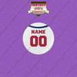 New York Giants Personalized Current Away Jersey Buttons