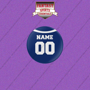 New York Giants Personalized Current Home Jersey Buttons