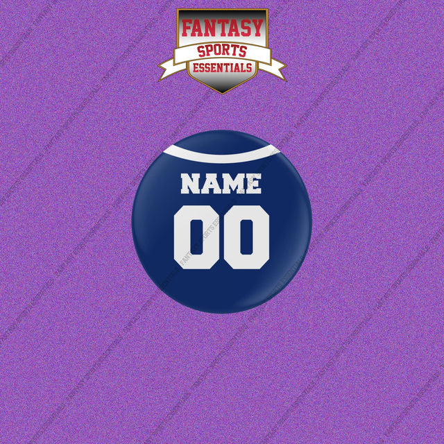 New York Giants Personalized Current Home Jersey Buttons