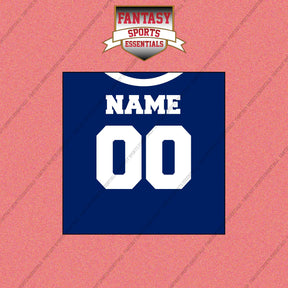 New York Giants Personalized Current Home Jersey Wall Art Prints