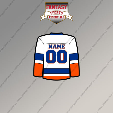 New York Islanders Personalized Current Away Jersey Magnets