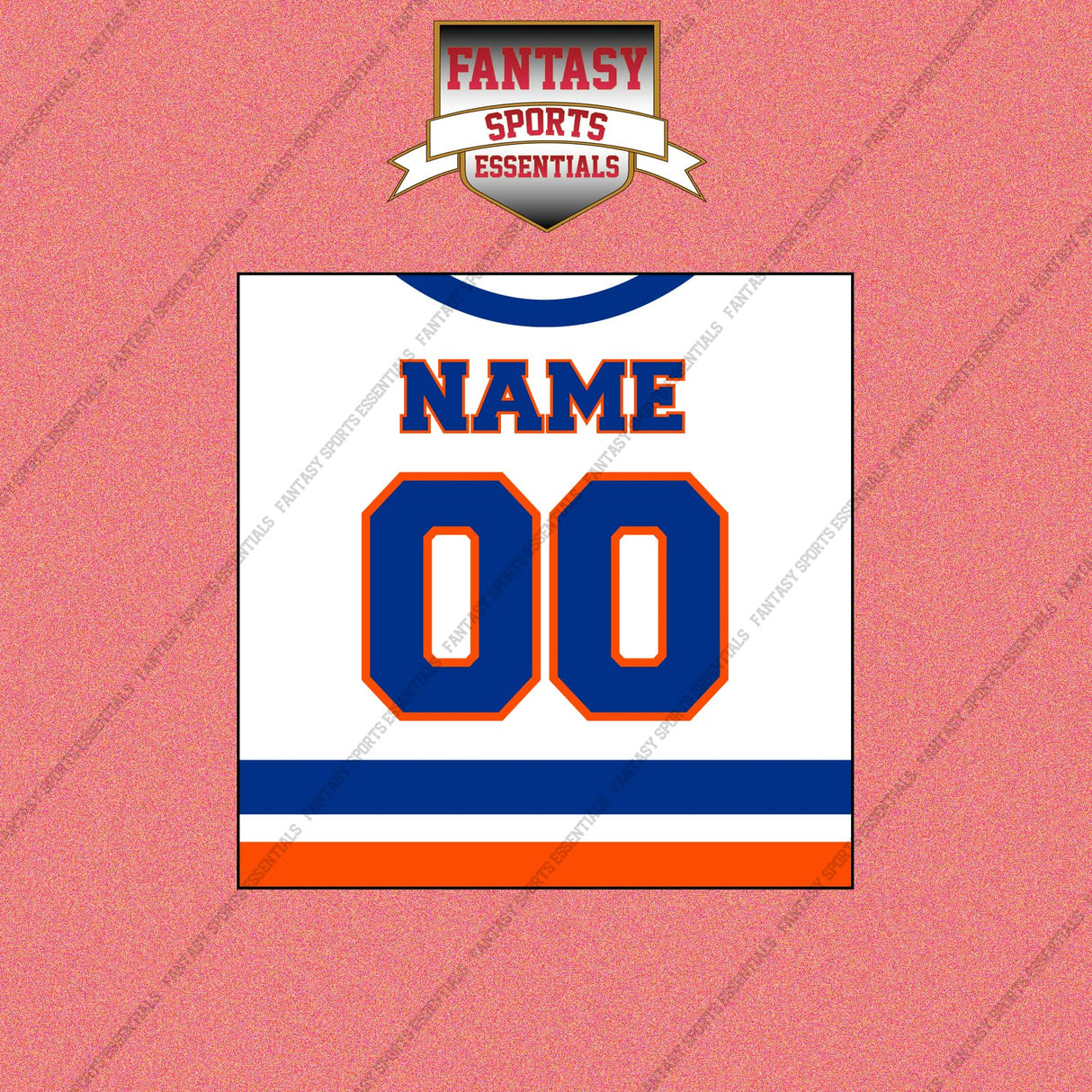 New York Islanders Personalized Current Away Jersey Wall Art Prints