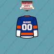 New York Islanders Personalized Current Home Jersey Car Decals