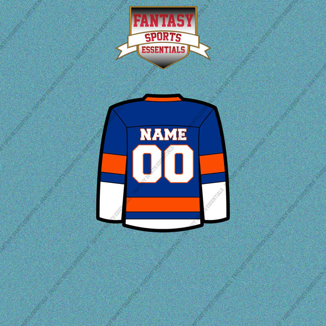 New York Islanders Personalized Current Home Jersey Car Decals