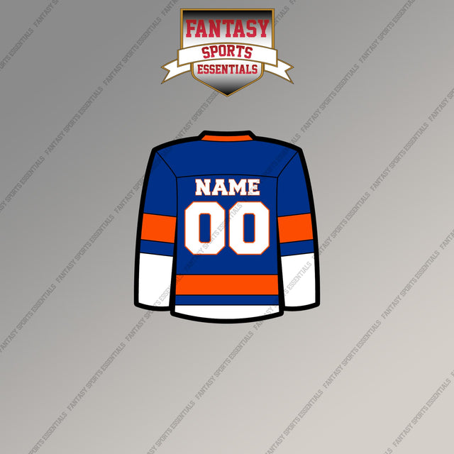 New York Islanders Personalized Current Home Jersey Magnets