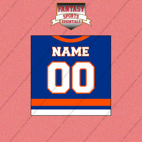 New York Islanders Personalized Current Home Jersey Wall Art Prints
