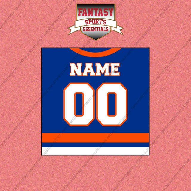 New York Islanders Personalized Current Home Jersey Wall Art Prints