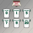 New York Jets 2025 Away Jersey Magnets (Choose Your Player) Page 1
