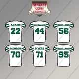 New York Jets 2025 Away Jersey Magnets (Choose Your Player) Page 2