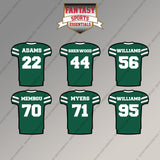 New York Jets 2025 Home Jersey Magnets (Choose Your Player) Page 2