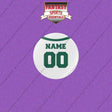 New York Jets Personalized Current Away Jersey Buttons