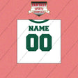 New York Jets Personalized Current Away Jersey Wall Art Prints