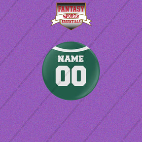 New York Jets Personalized Current Home Jersey Buttons