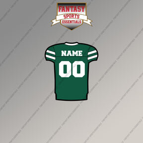 New York Jets Personalized Current Home Jersey Magnets
