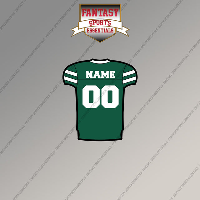 New York Jets Personalized Current Home Jersey Magnets