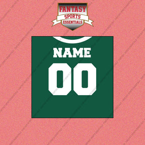 New York Jets Personalized Current Home Jersey Wall Art Prints