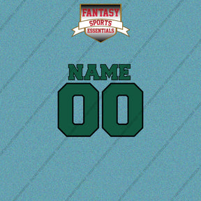 New York Jets Personalized Current Name and Number Car Decals