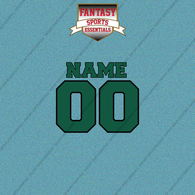 New York Jets Personalized Current Name and Number Car Decals