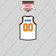 New York Knicks Personalized Current Away Jersey Glossy Stickers