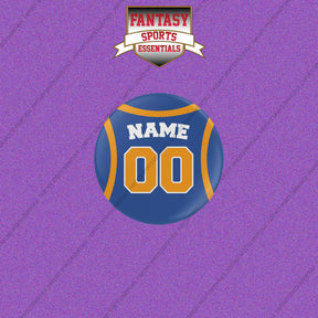 New York Knicks Personalized Current Home Jersey Buttons