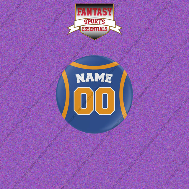 New York Knicks Personalized Current Home Jersey Buttons