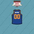 New York Knicks Personalized Current Home Jersey Car Decals