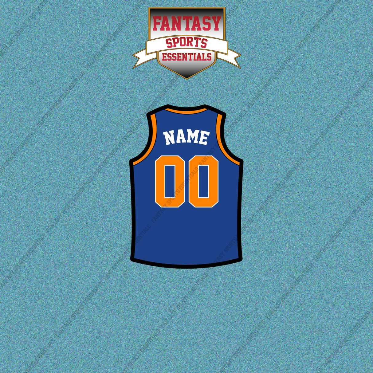 New York Knicks Personalized Current Home Jersey Car Decals